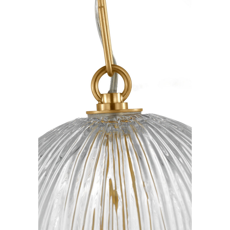 Luminaire suspendu Wilmont 11, Burnished Brass