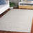 Martha Stewart Hand Tufted Wool Cotton Rug in Light Grey/Ivory-95180014