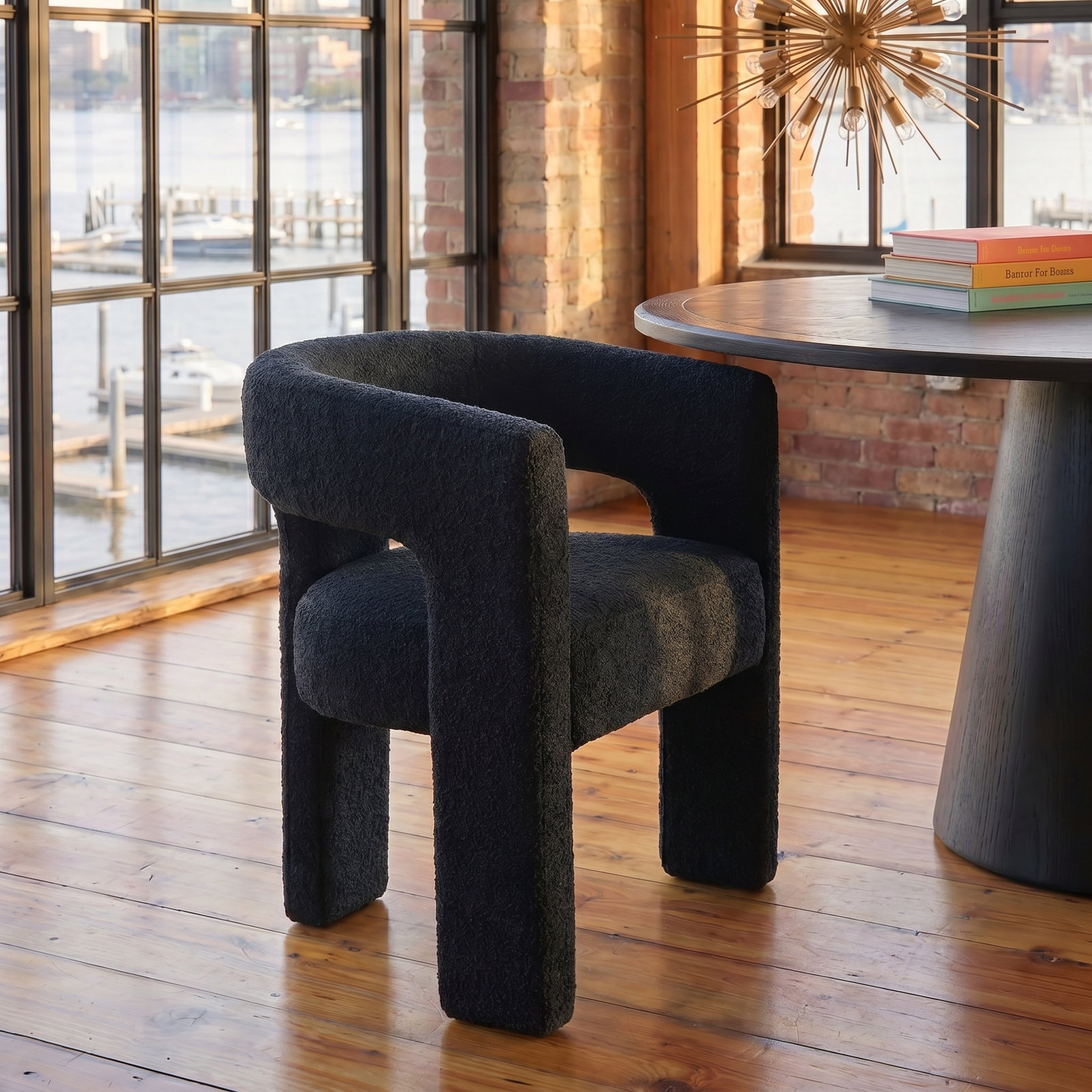 Darlington Armchair, Black