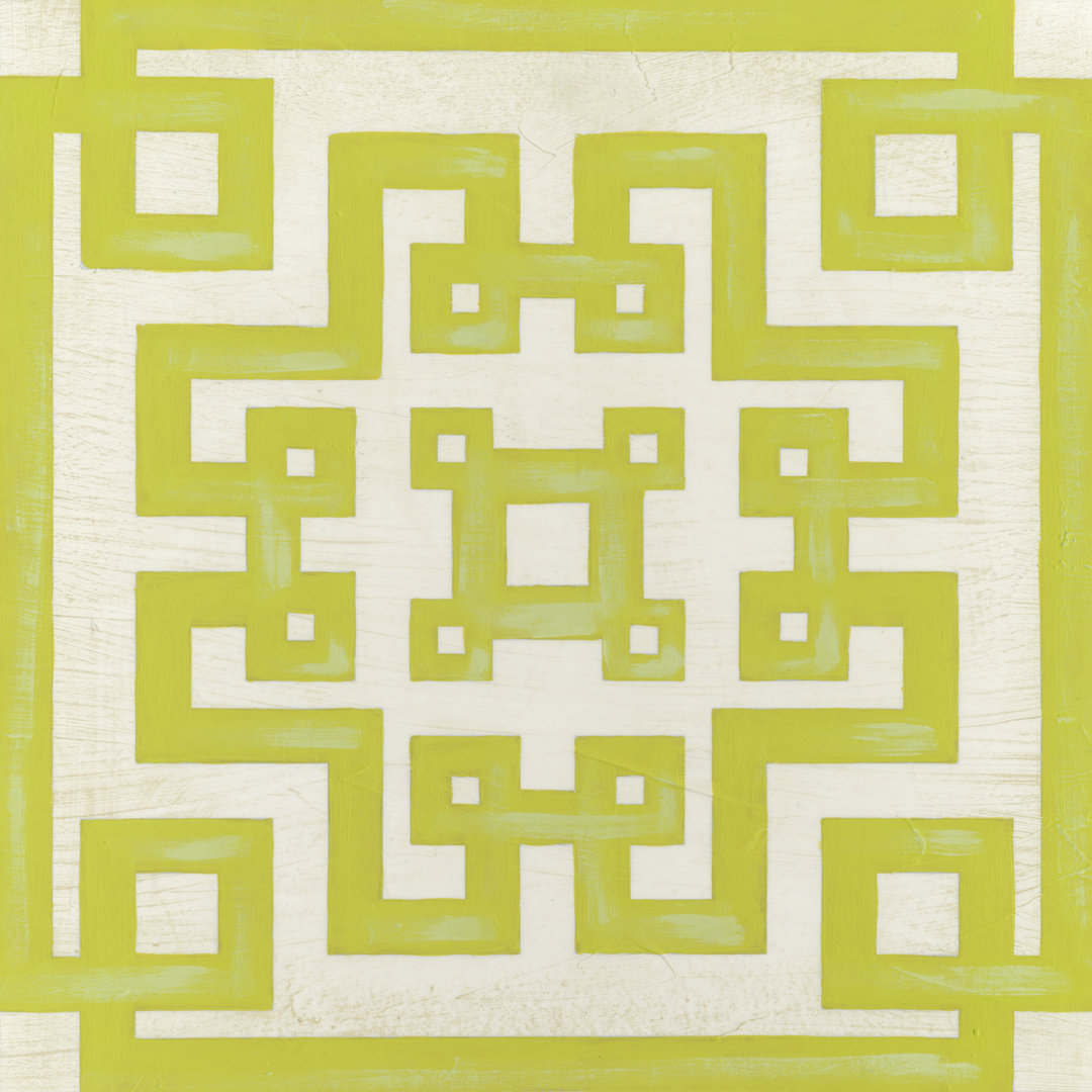 Maze Motif VI by June Erica Vess - Wrapped Canvas Print