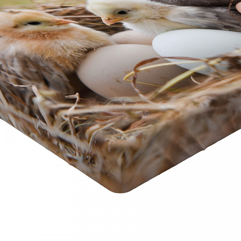 Microfiber Animal Print Fitted Sheet, Full Fitted Sheet