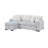 Light Grey Reversible Sofabed