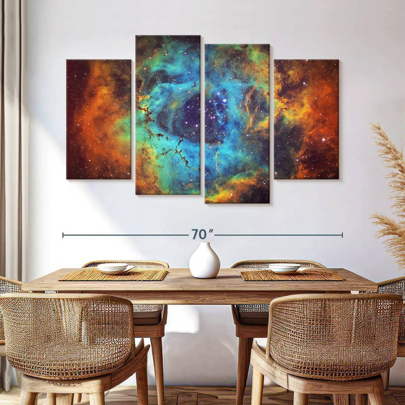 Oberle Celestial Nebula, 42" H x 68" W