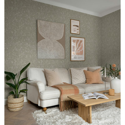  Papier peint en vinyle gaufré Designs Ash Withington Branch