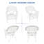 Chaise de patio avec coussins Arliss-671402772-671402792