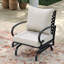 Chaise berçante d'extérieur en métal Bular-1648482182