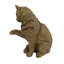 Joaquin CAT 25cm Carved Wood Effect
