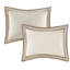 Édredon très grand taupe / brun - Ensemble de 7 coussins décoratifs rembourrés de matériaux complexes-130164788