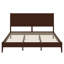 Lit plateforme en bambou Mid-Century avec lattes et support en métal-130379868-130379870