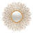 Kastiel Metal Flat Wall Mirror