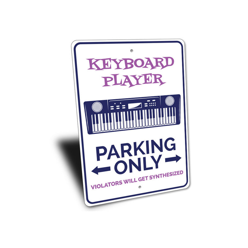 Panneau en aluminium pour clavier, H 18 po x l 12 po x P 0,06 po