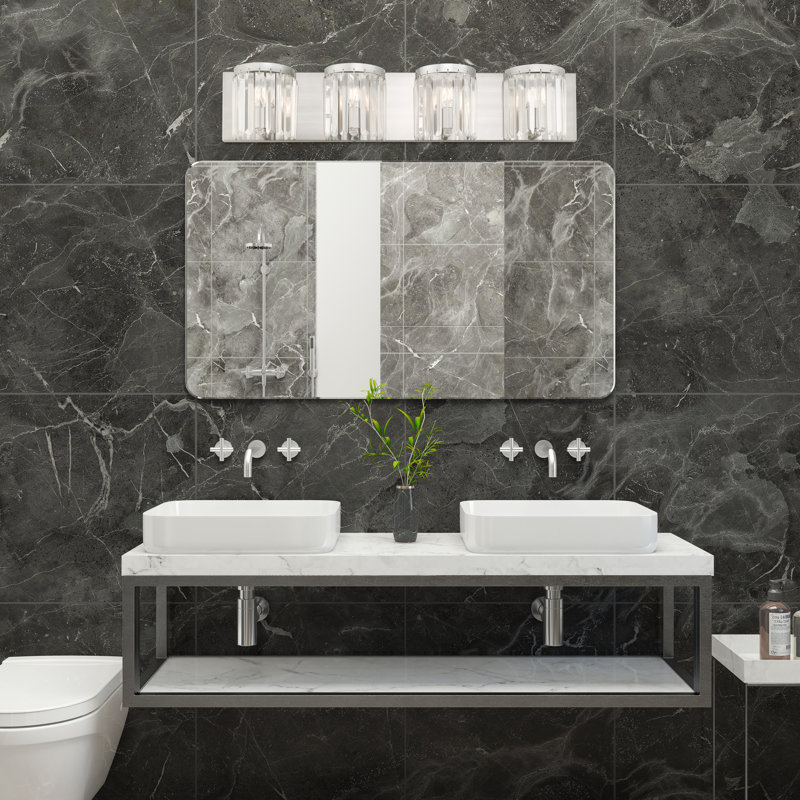 Caroline 4 - Light Dimmable Bath Bar