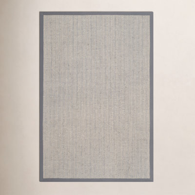 Brown Gray Jute Rug