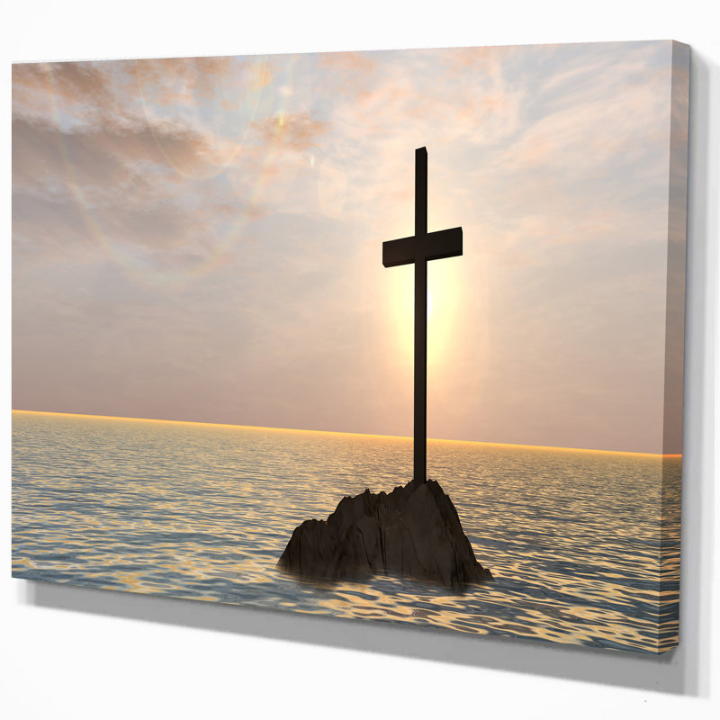 Reproduction d’art graphique sur toile tendue jesus christian, H 20 po x l 20 po x P 1 po