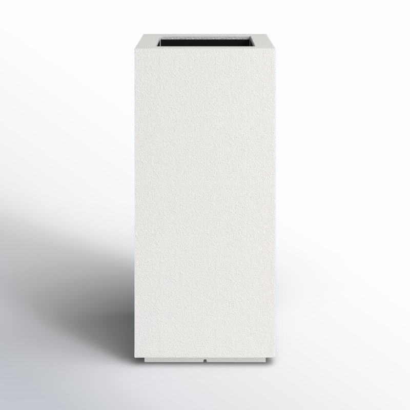 Kensington Tall Planter, White