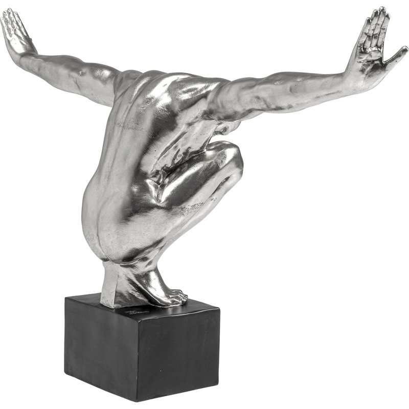 Decorative object Athlete XL, Silver