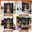 Cloison pliante 4 panneaux paravent Royal Bourbon