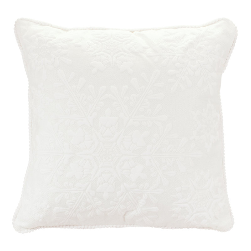 Embroidered Throw Pillow