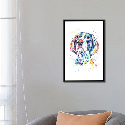 « pointer » par lisa whitehouse, impression sur toile