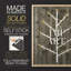 Impression encadrée Wooded White Christmas Collection B - Bois massif-667665349-667665344
