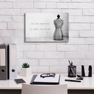 " Mannequin With Quote " by Tom Quartermaine