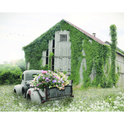 «Field of Flowers» par Lori Deiter - impression sur toile tendue