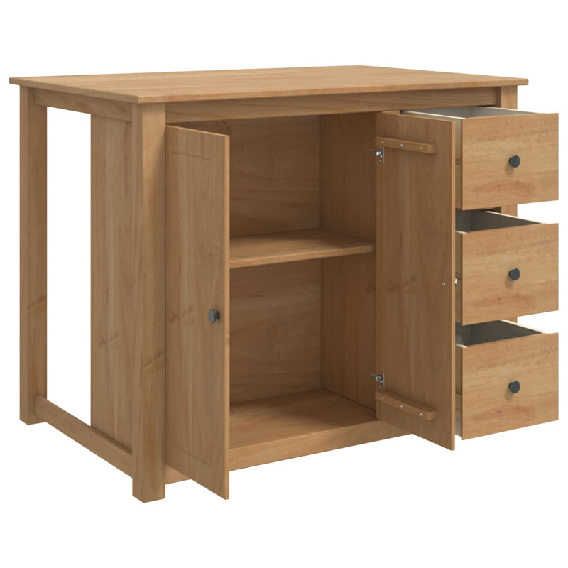 Solid Wood Kitchen Island, null