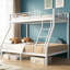 Lit superposé en métal, simple sur un support double pour adultes, adolescents-934799578