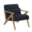 Chaise d'appoint rembourrée avec coussin-1087374820