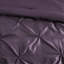 Ensemble d'édredon touffeté 7 pièces prune complète-131588469-131588477