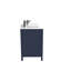 Meuble-lavabo double 72 po avec plateau en quartz blanc Rooh-101808800-101808802