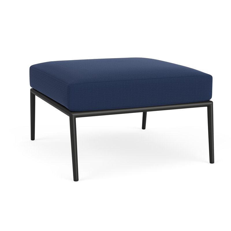 Escape Outdoor Ottoman, Beach Navy