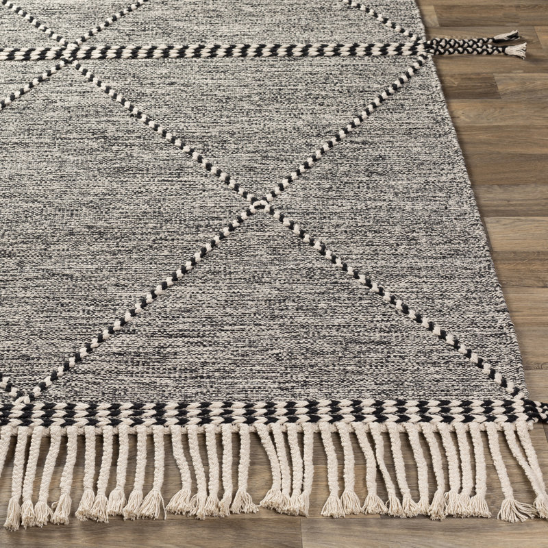 Albury Cotton Geometric Indoor Rug, Runner 2'6" x 8'