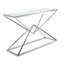 Eyler 120cm Glass Top Console Table-488611786-488611787