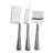 Ernestine INOX Artisans Ridge Cheese Knives 3 Pc. Set