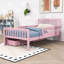 Lit plateforme en bois avec tête de lit, garde-corps et tiroirs de rangement Idahlia-232336866-232336879