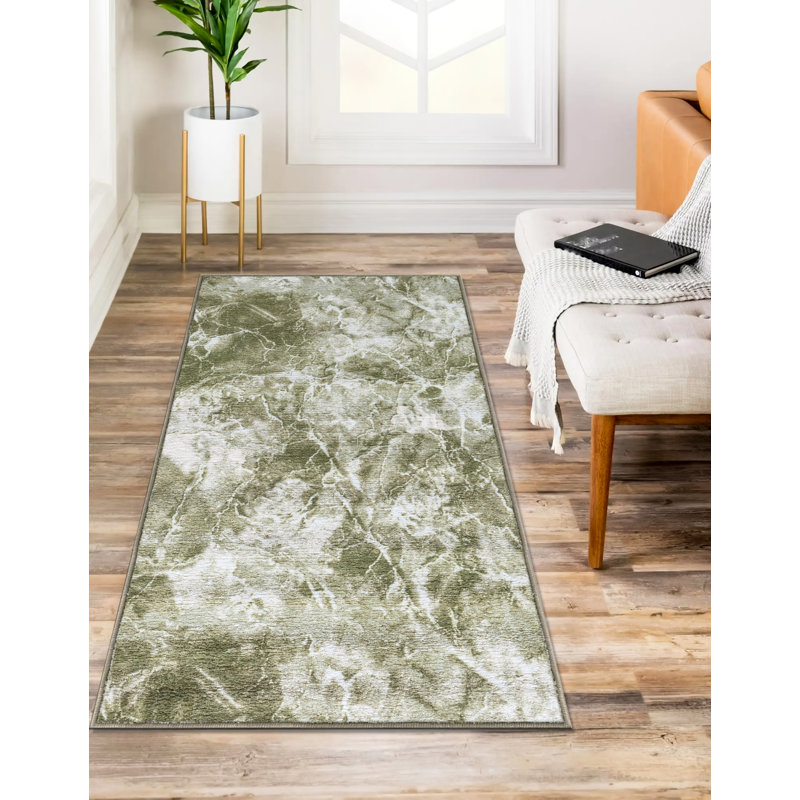 Blaidyn Solid Colour Indoor / Outdoor Area Rug, Rectangle 60 x 100 cm