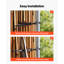 Natural Reed Fencing, 4 ft x 16.4 ft, Decorative Natural Reed Fencing Roll, Decorative Fence for Backyard Divider, Privacy Screen Panel Curtain for Balcony Patio Garden Backyard Outdoor