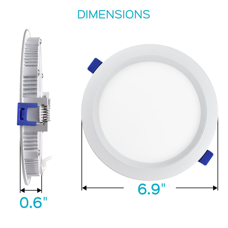 6 in. Dimmable LED Canless