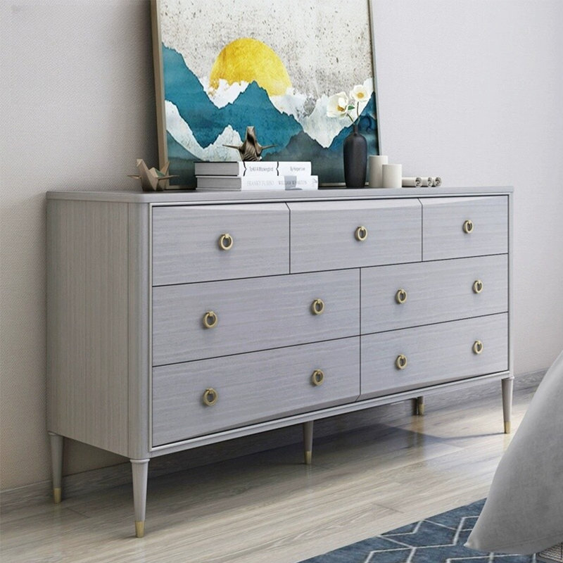 Commode de luxe minimaliste de style américain