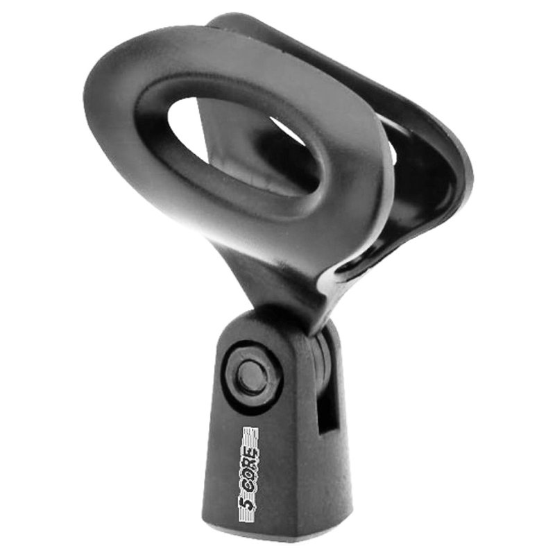 Support à 5 pinces pour micro 5 pièces avec adaptateurs à vis 5/8 à 3/8 po