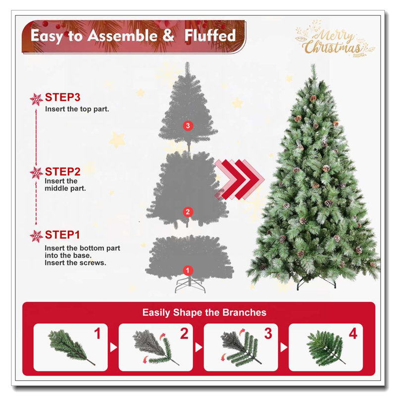 Arbre de Noël 6 pi, H 6 pi