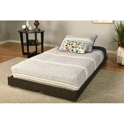 Lynnfield Updike Twin Solid Wood Pop Up Trundle, Mattress Not Included