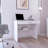 80 C Writting Desk, Compact Workstation with Drawer and Lower Shelf-1104276094