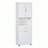 Large Storage Space Tilt-Out Laundry Hamper and Upper Storage Cabinet