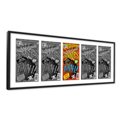 Wood Picture Frame with Mat