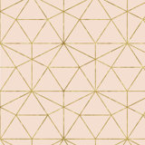 Graphic Quartz Geometric Peel & Stick Wallpaper Roll by Jamie Graney