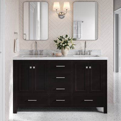 Ensemble de meuble-lavabo double 61 po Cambridge