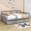 Lit de jour en bois avec couchette-69775185-68452766