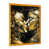 Impression dorée sur toile encadrée